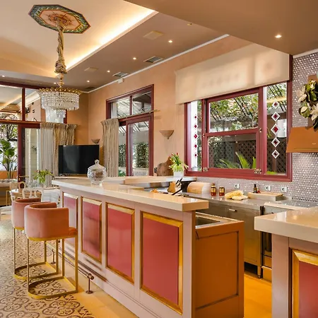 Scorpios Mansion / Downtown Skala / Seaside